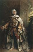 Thomas Gainsborough john campbell ,4th duke of argyll oil painting reproduction